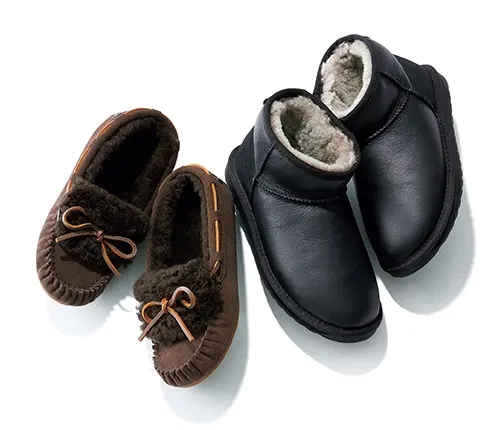 レリアン別注ムートンシューズ
