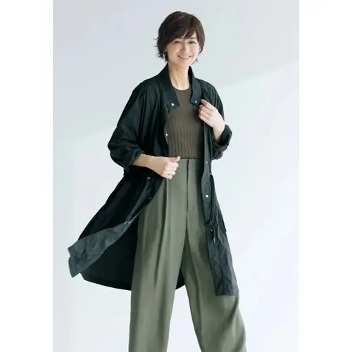 HERNO ミリタリー風コート ￥140,800