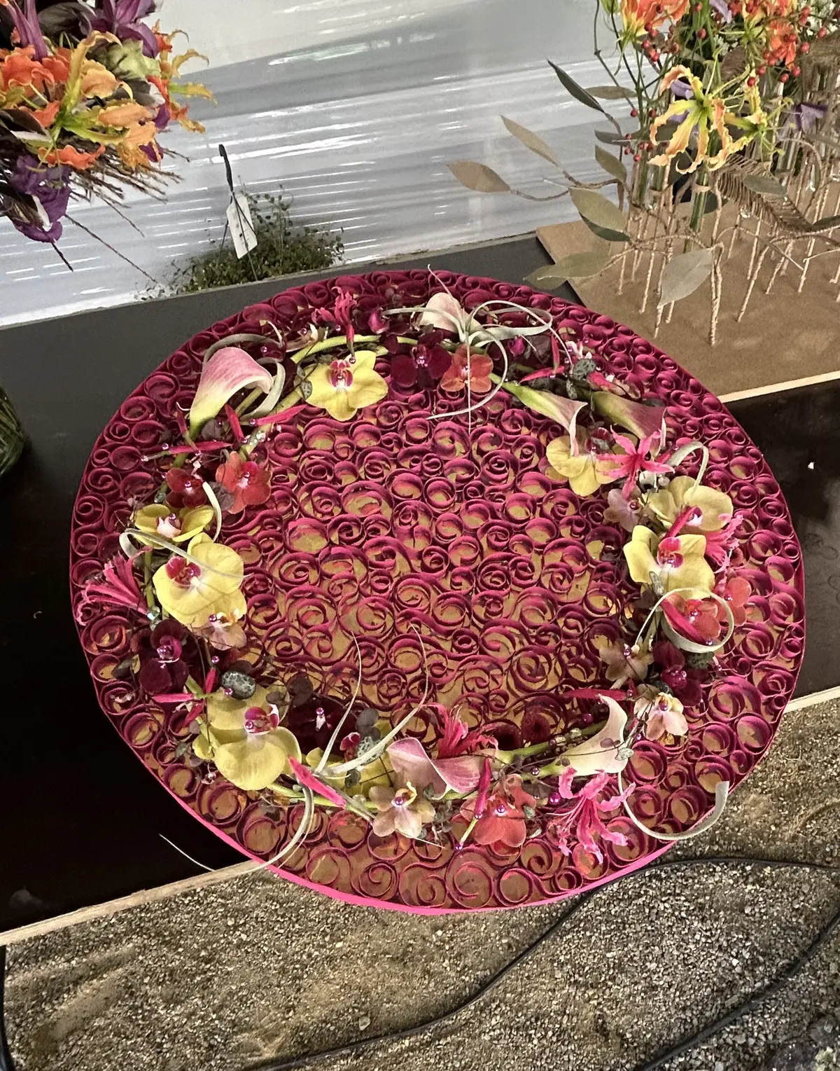 ブーケ　ブーケレッスン　花束