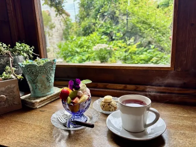 お庭も素敵なおしゃれカフェで至福の時間♪の画像_7