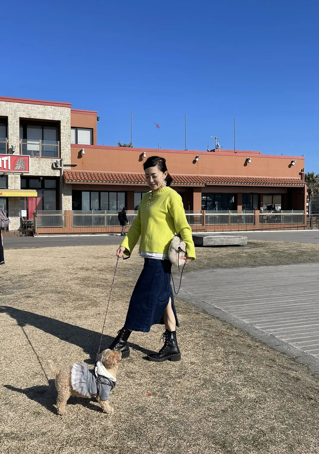 大好きなイエローニットとGUアイテム2Sの画像_2