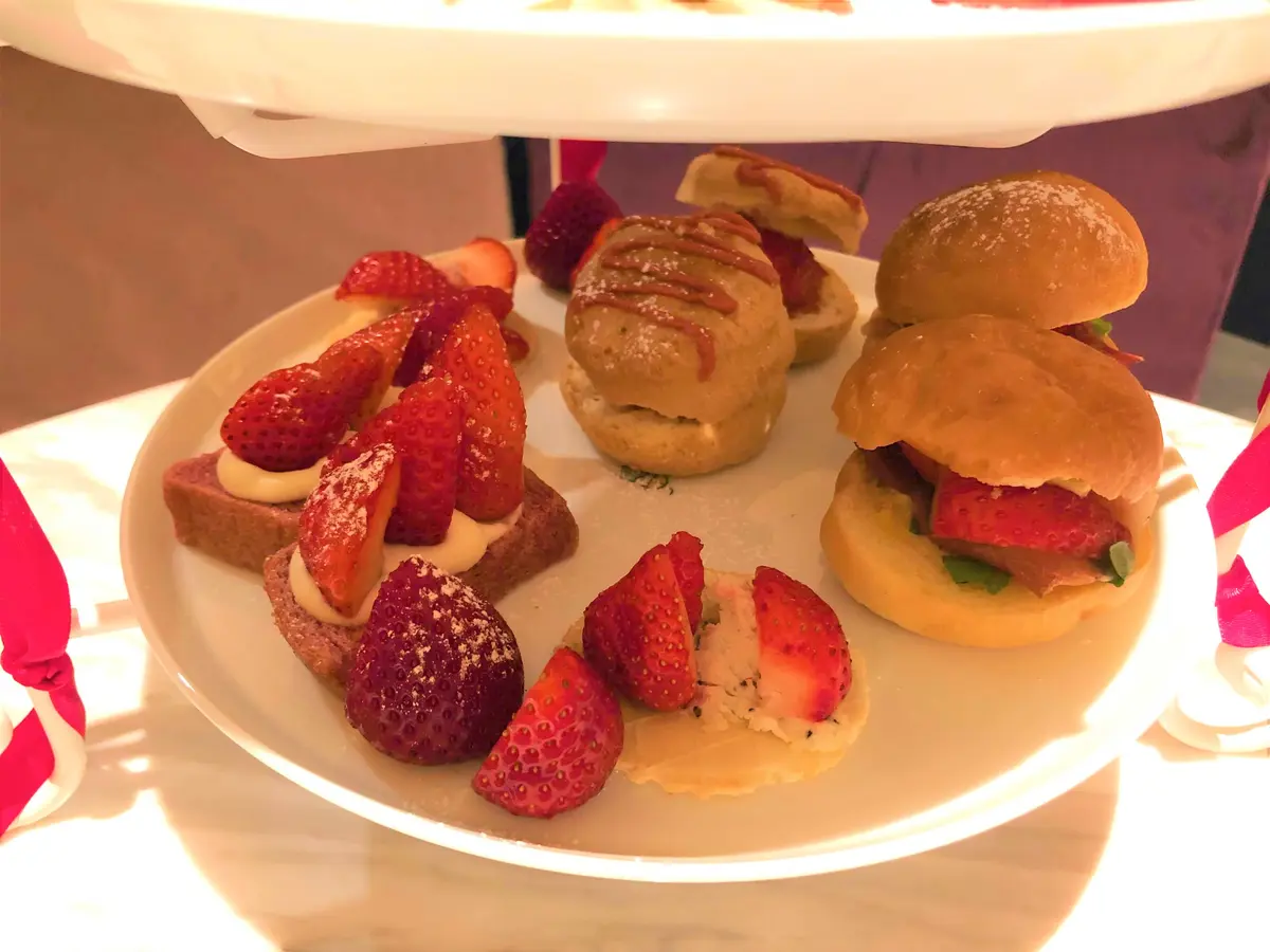 あまおう、イチゴ、ストロベリーアフタヌーンティー