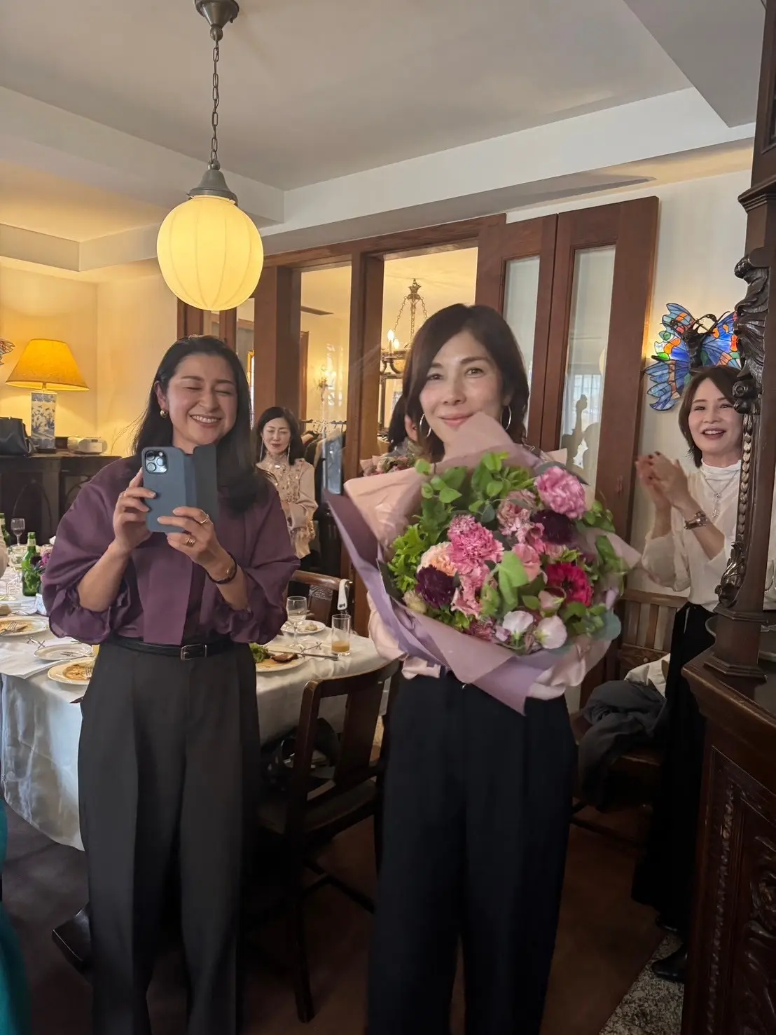 涙涙の華組送別会は笑顔に溢れていましたの画像_3