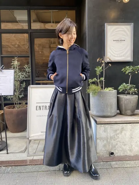 スタジャンで大人カジュアルコーデの画像_4