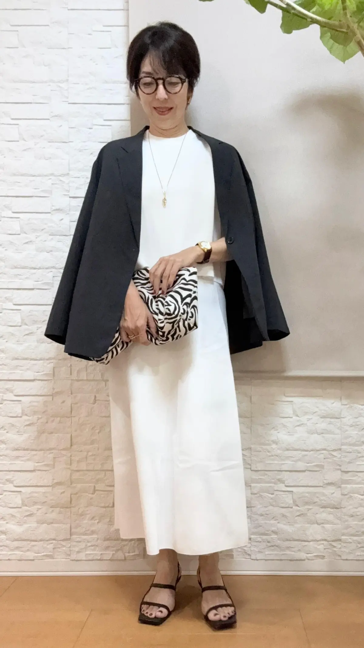 しまむらメンズアクサセリー　大人カジュアルコーデ　ハンサムコーデ　晩夏　プチプラコーデ