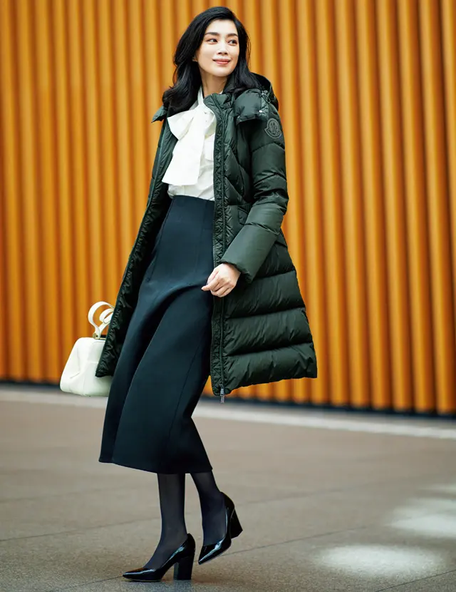 大人かわいい「キルティング」コート