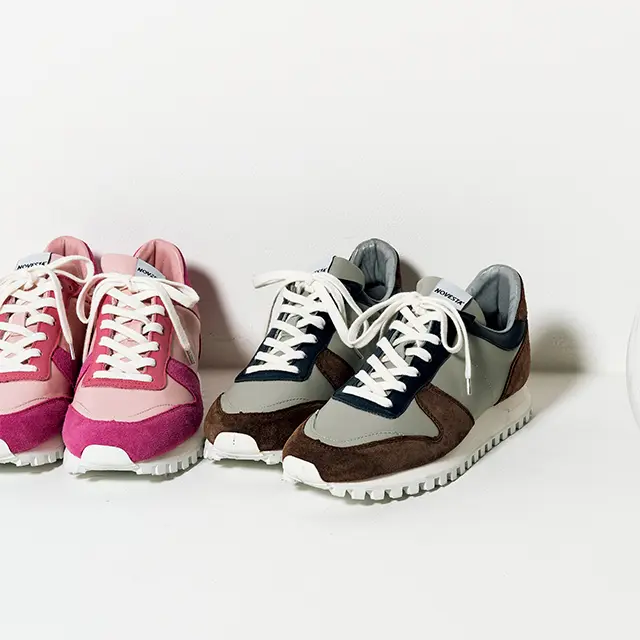 モードな着こなしと相性抜群なスニーカーを買い付け