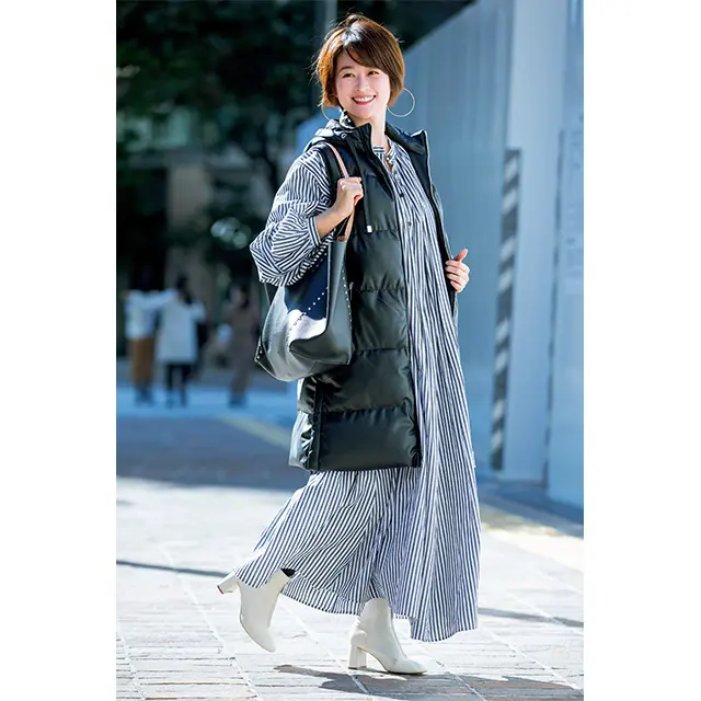 おしゃれブロガー　愛着ワンピースはシーズンレスで着たい！