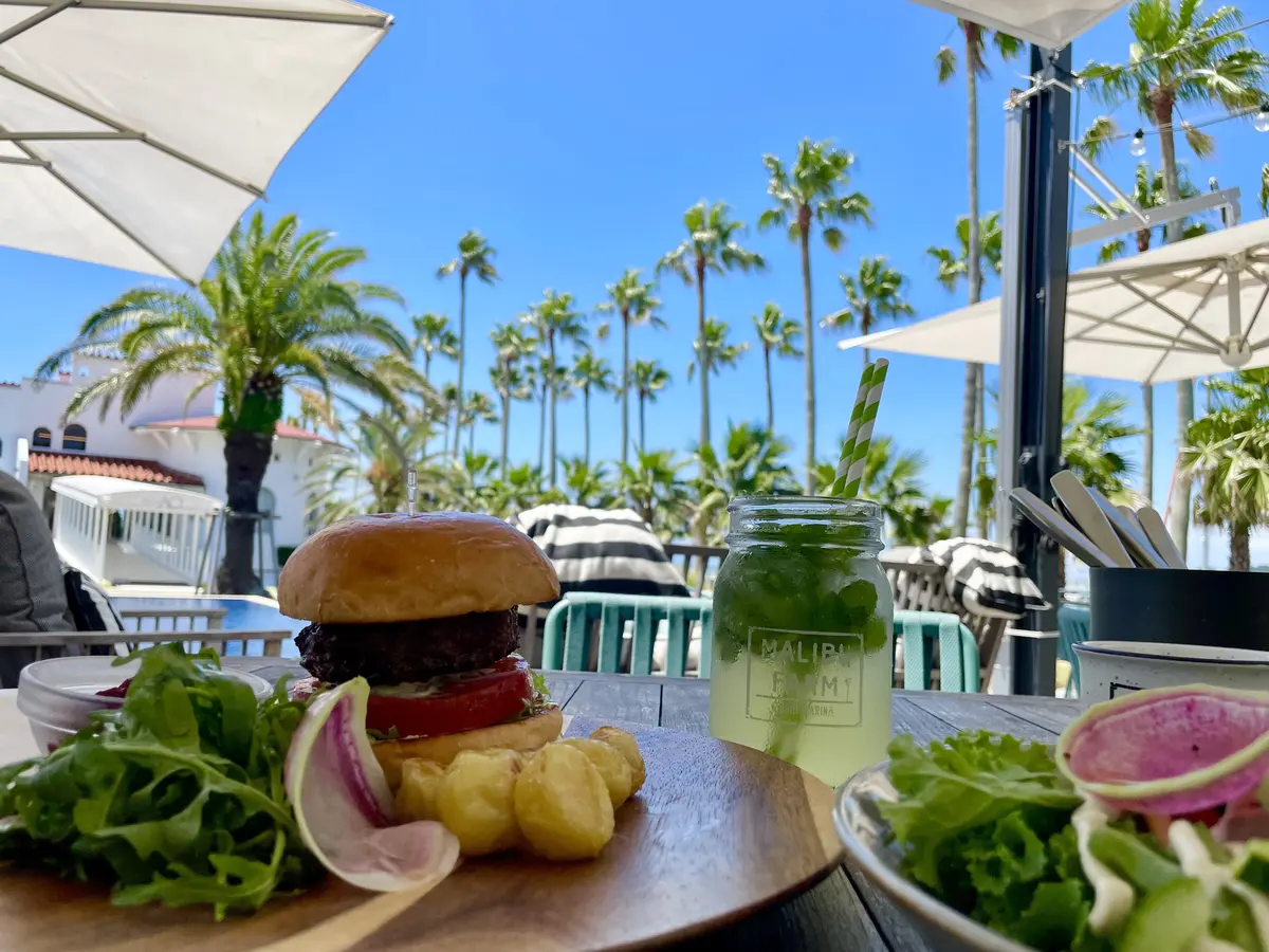 Malibu Farm テラス席