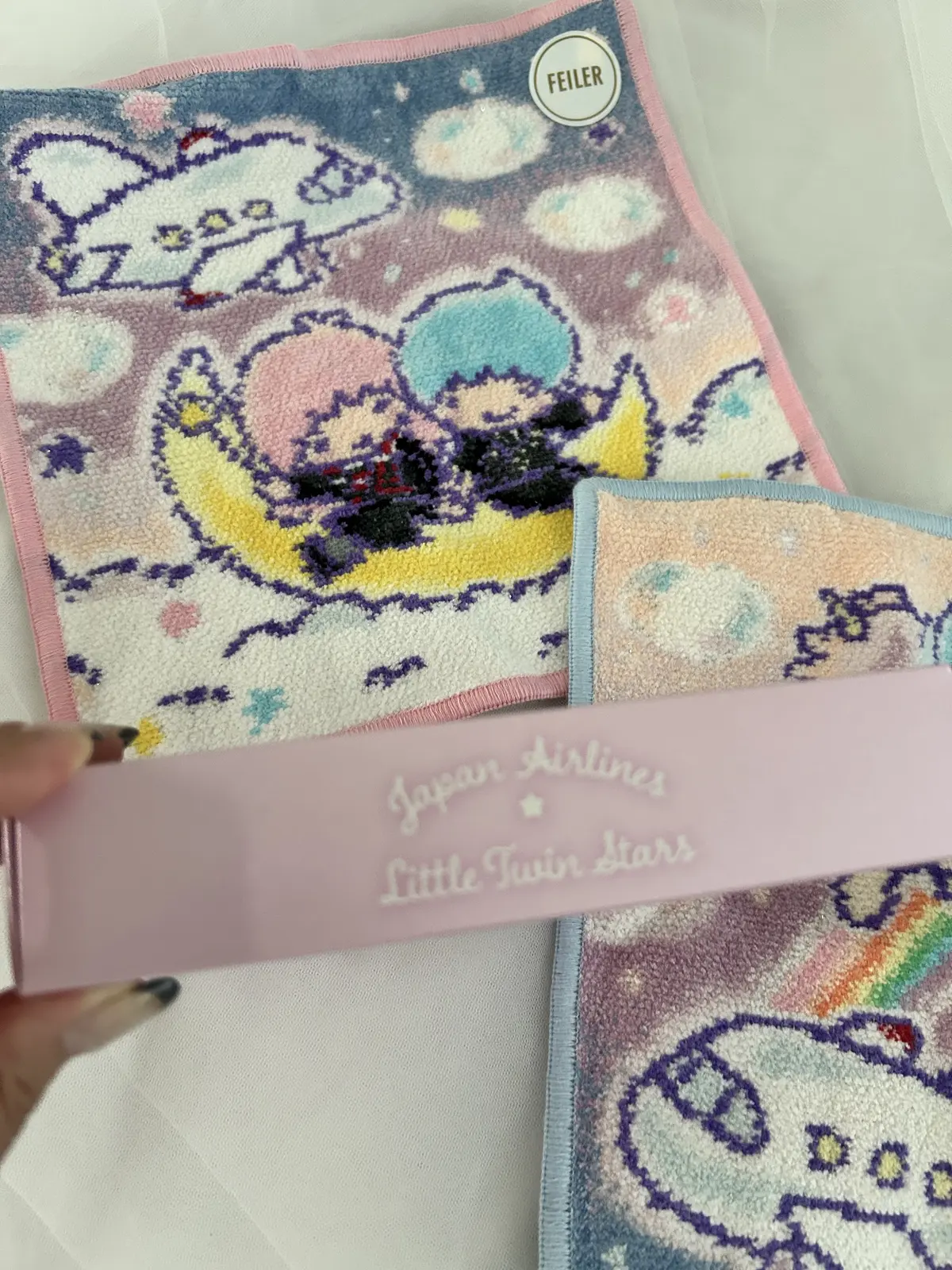 可愛すぎ✨　キキララコラボの飛行機フェイの画像_3