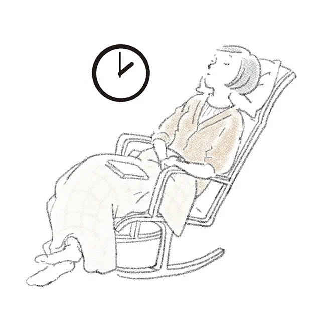 仮眠は昼は30分以内、夕方なら15分以内に。