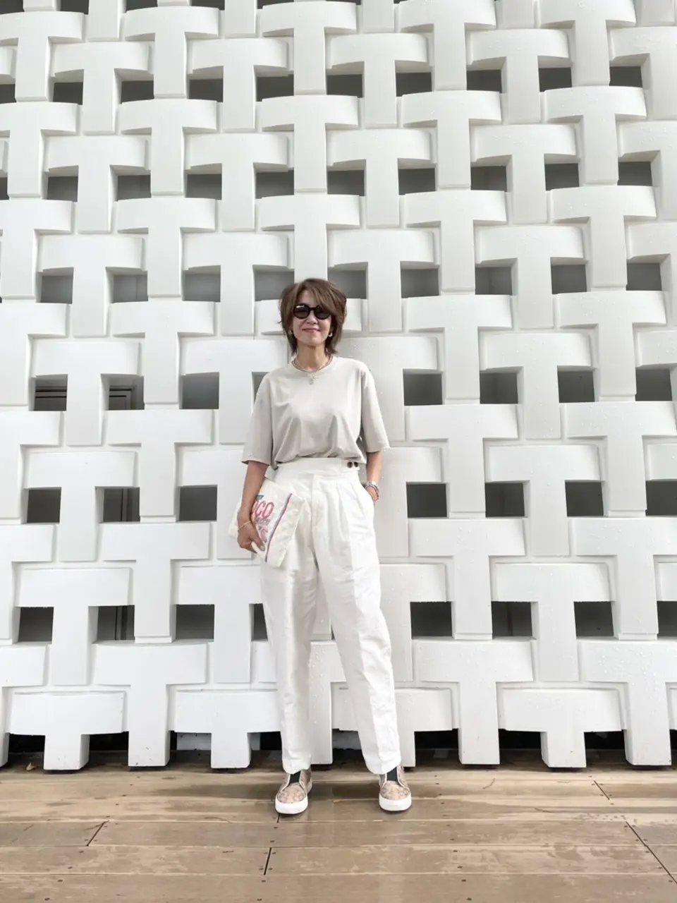 エクラ別注「村山佳世子✖️three dの画像_9