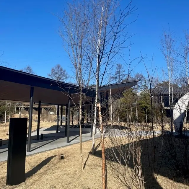 ホテルインディゴ軽井沢の庭