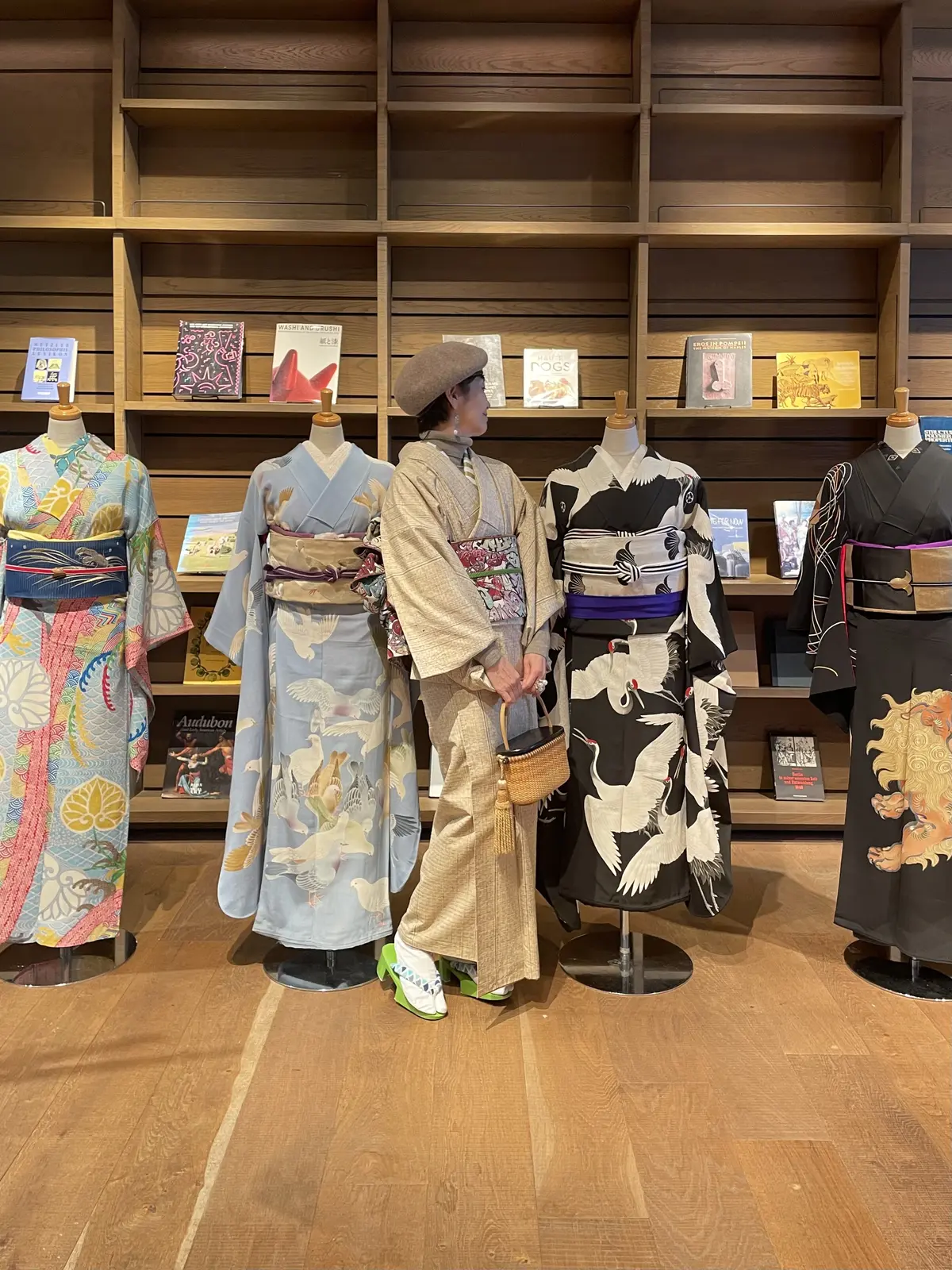 福眼♡吉田羊さんのお着物コーディネートの画像_6