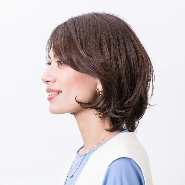 うねりやクセも扱いやすい「くびれボブ」