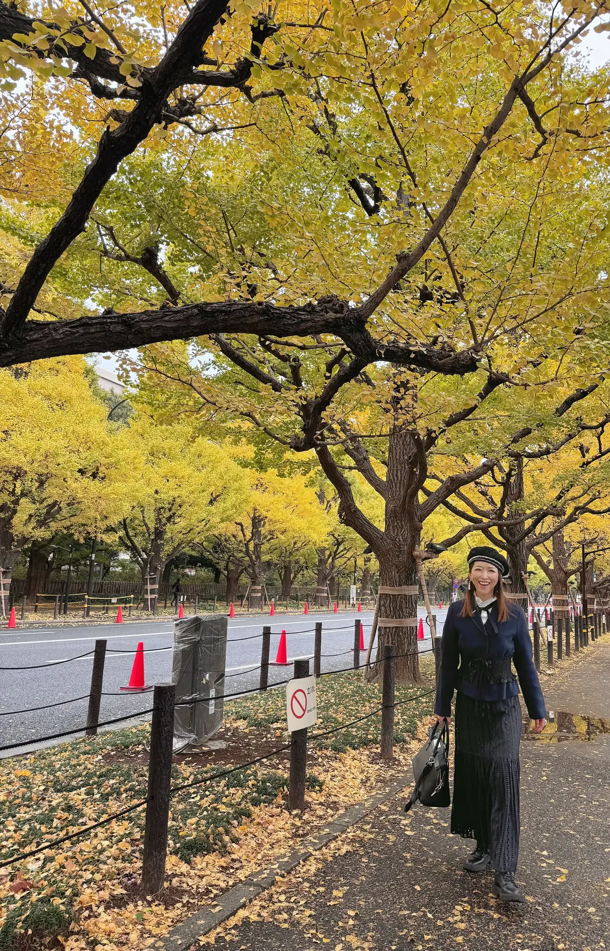 ジャケット×ベレー帽 ランチ2コーデ 〜の画像_10