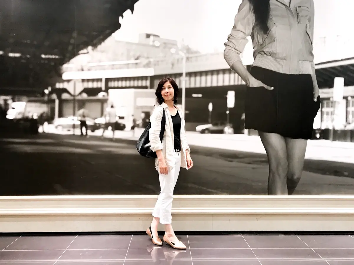 万能、麻セミロングシャツの画像_3