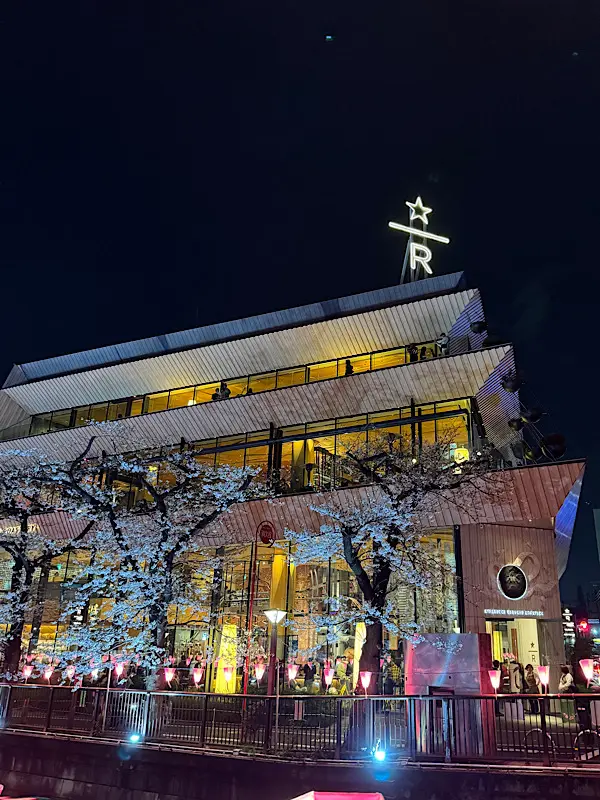 目黒川のお花見への画像_2
