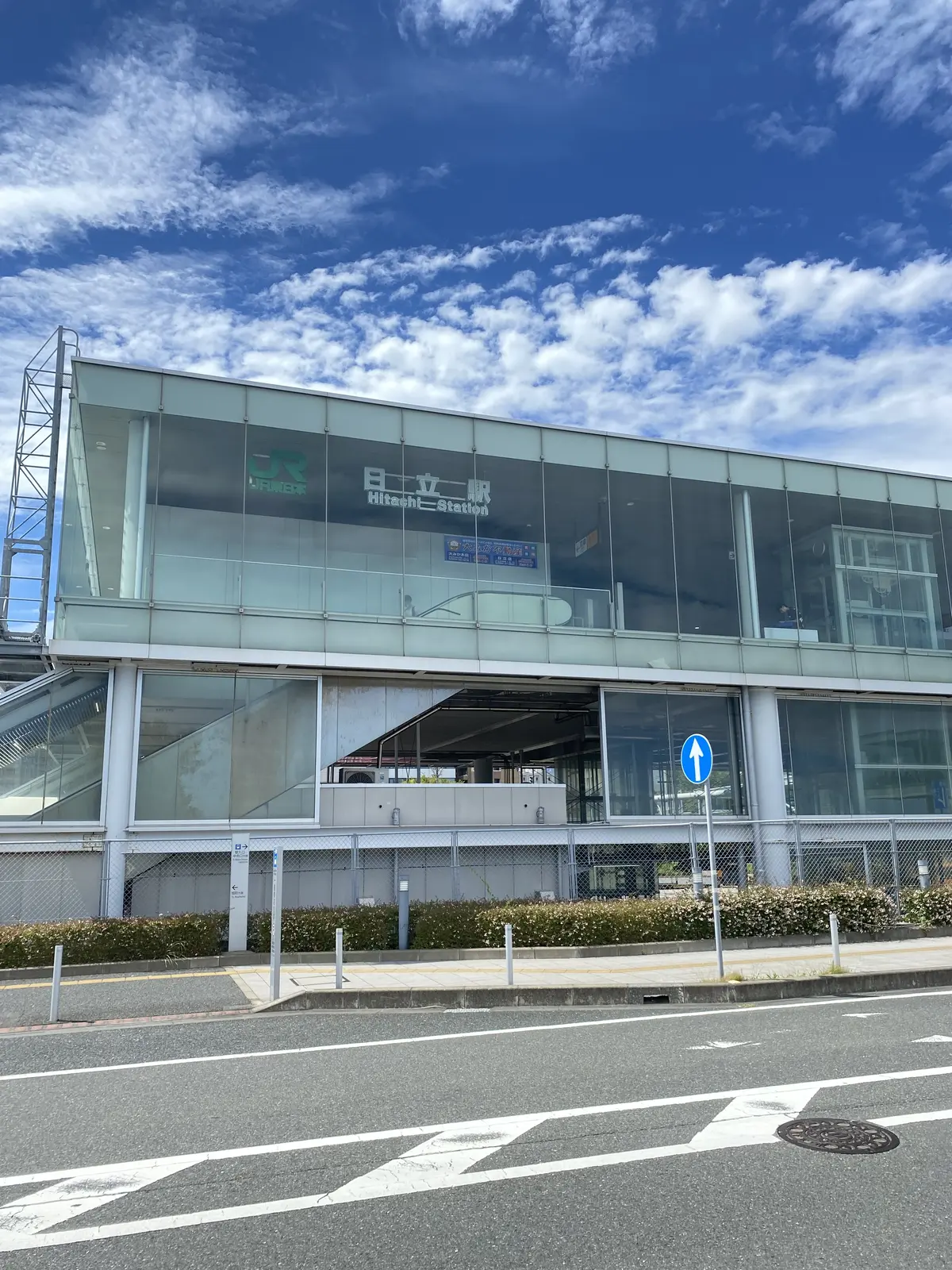 太平洋と水平線…海の見える駅への画像_1