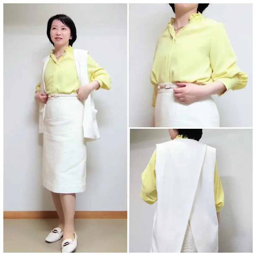 5月後半。アラフィフ秘書お仕事毎日服の画像_5