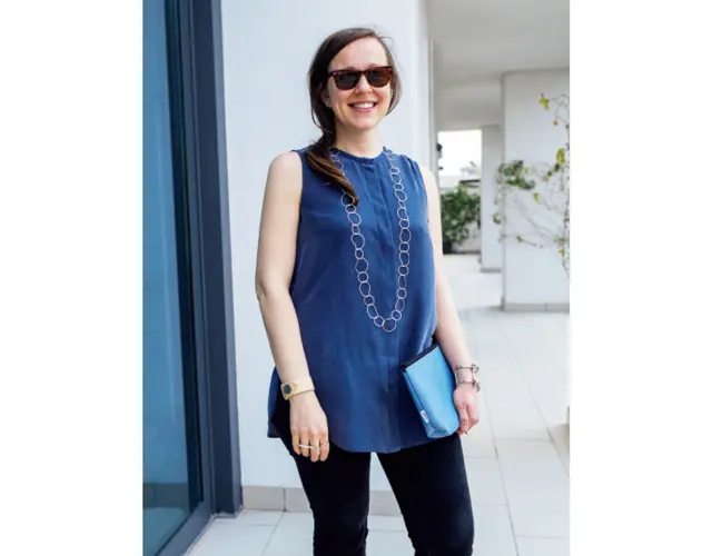 海外おしゃれマダム　手もとジュエリー