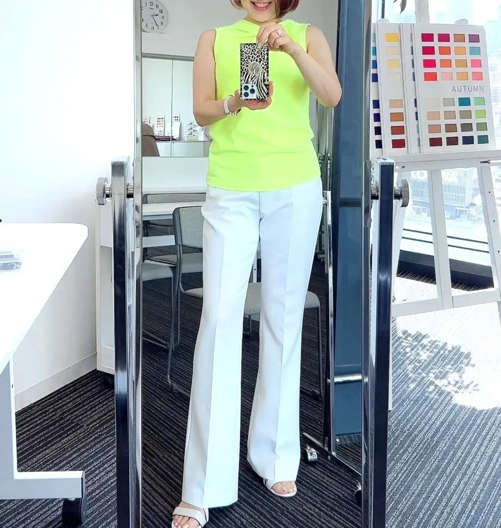 柑橘系イエローで夏コーデを爽やかにの画像_3