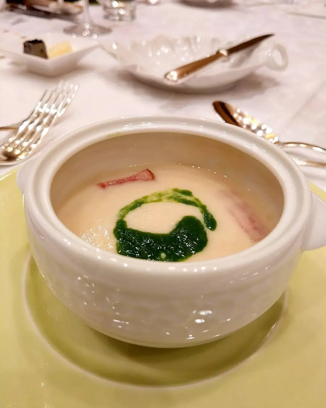 かぶのポタージュスープ 奏龍みそ風味