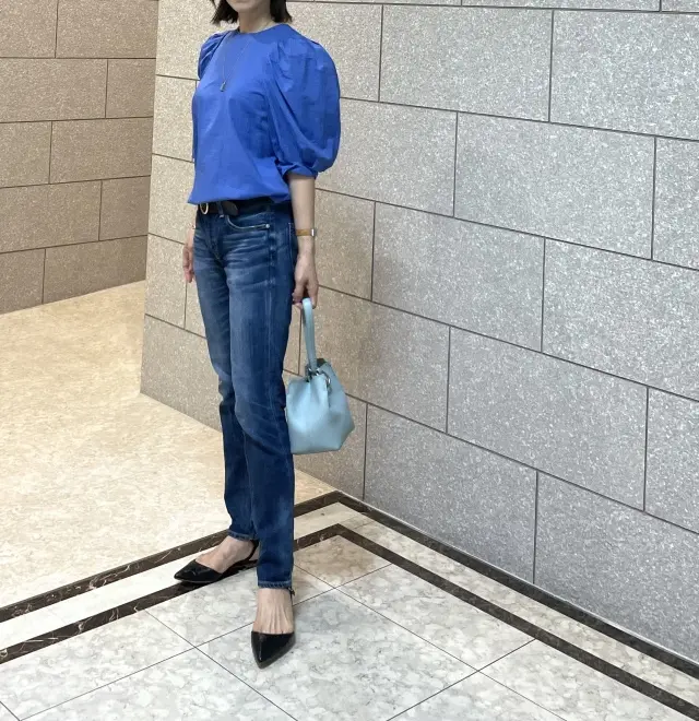 ５部丈袖のシャツは細見え効果抜群の画像_1