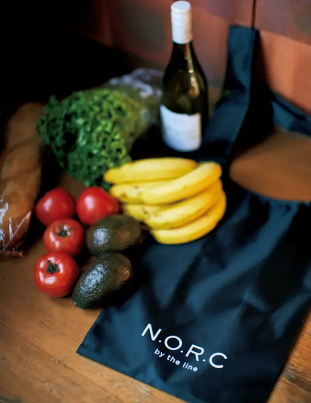 エクラ2021年4月号の付録のノーク×エクラ黒ショッパーBAG