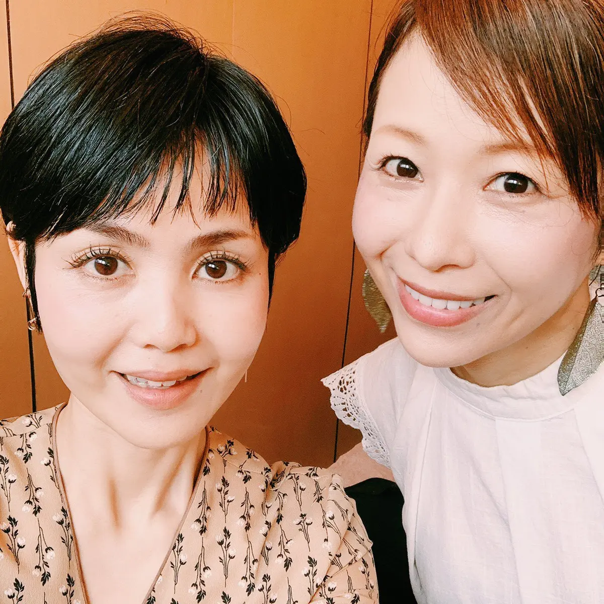 先生と優しい顔になった久美子。