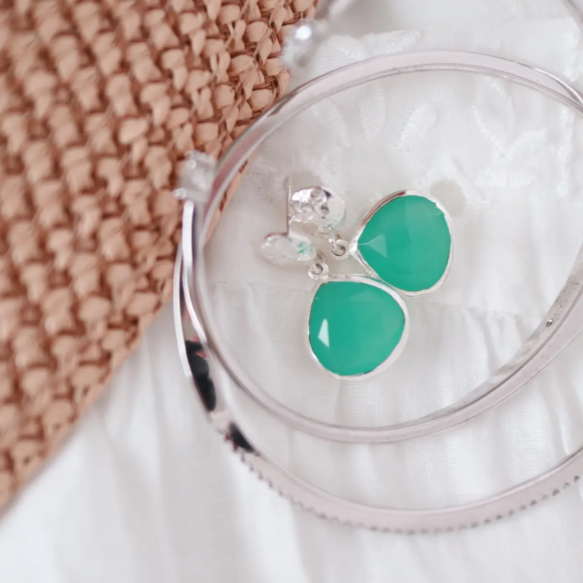 天然石　ピアス