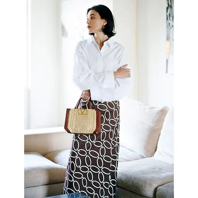 【2023年最新かごバッグ】街スタイルに映える！ハイブランドの「洗練かごバッグ」7選