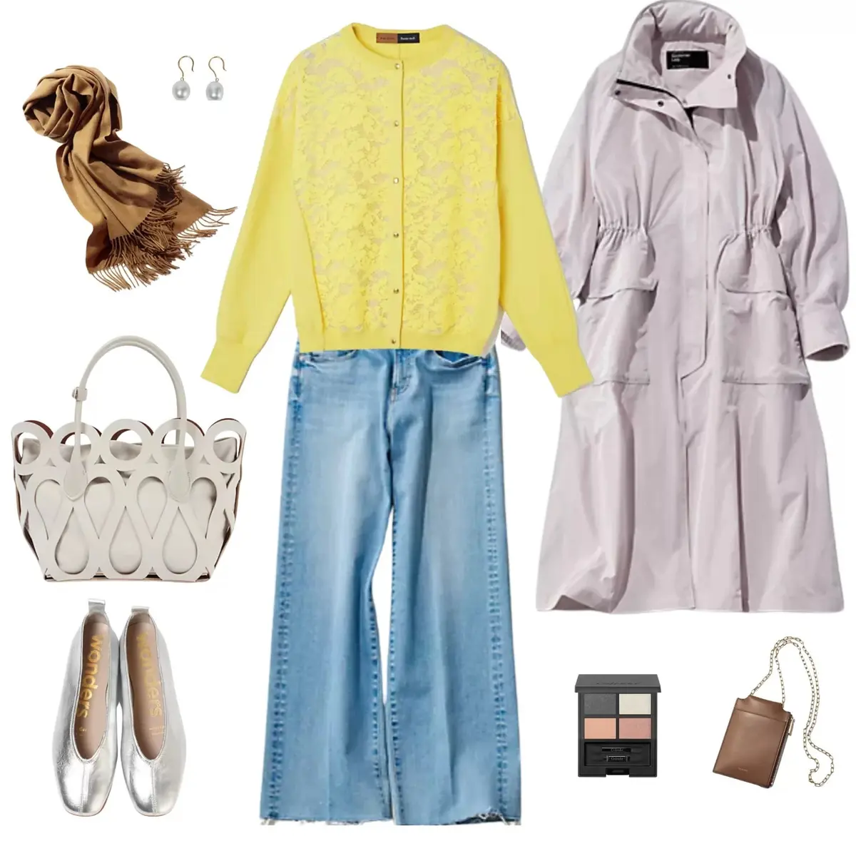 【50代 週末コーデ】春色ニットで新しいの画像_1