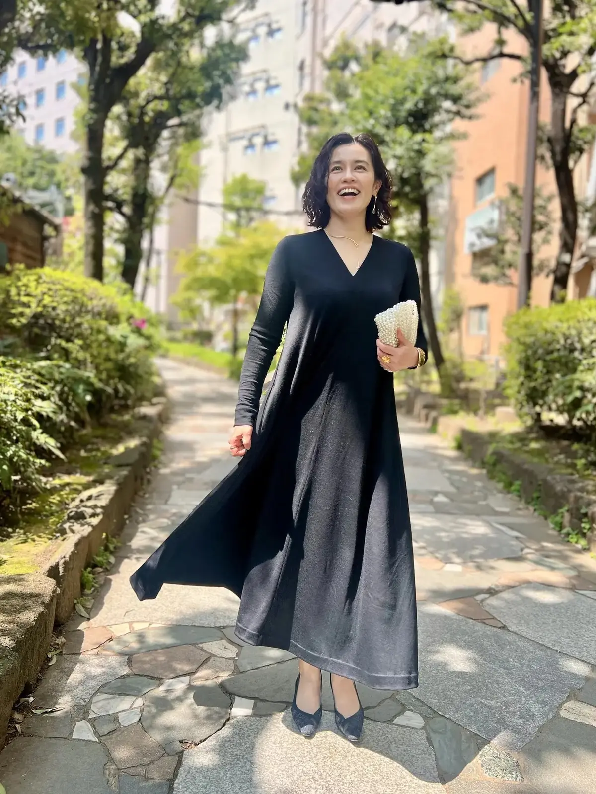 ZARA クラッチバッグ愛用　エクラ華組 水口宜子さん