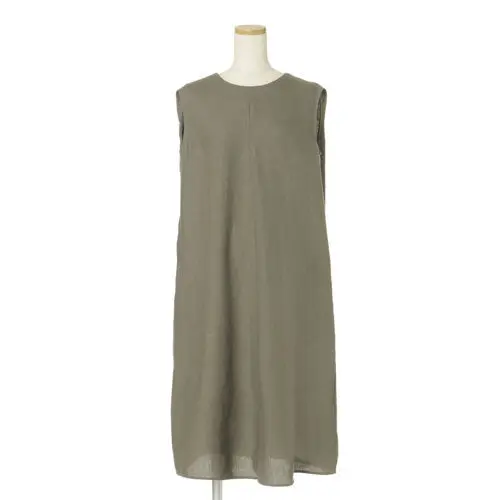 E by éclat リネンノースリーブチュニック