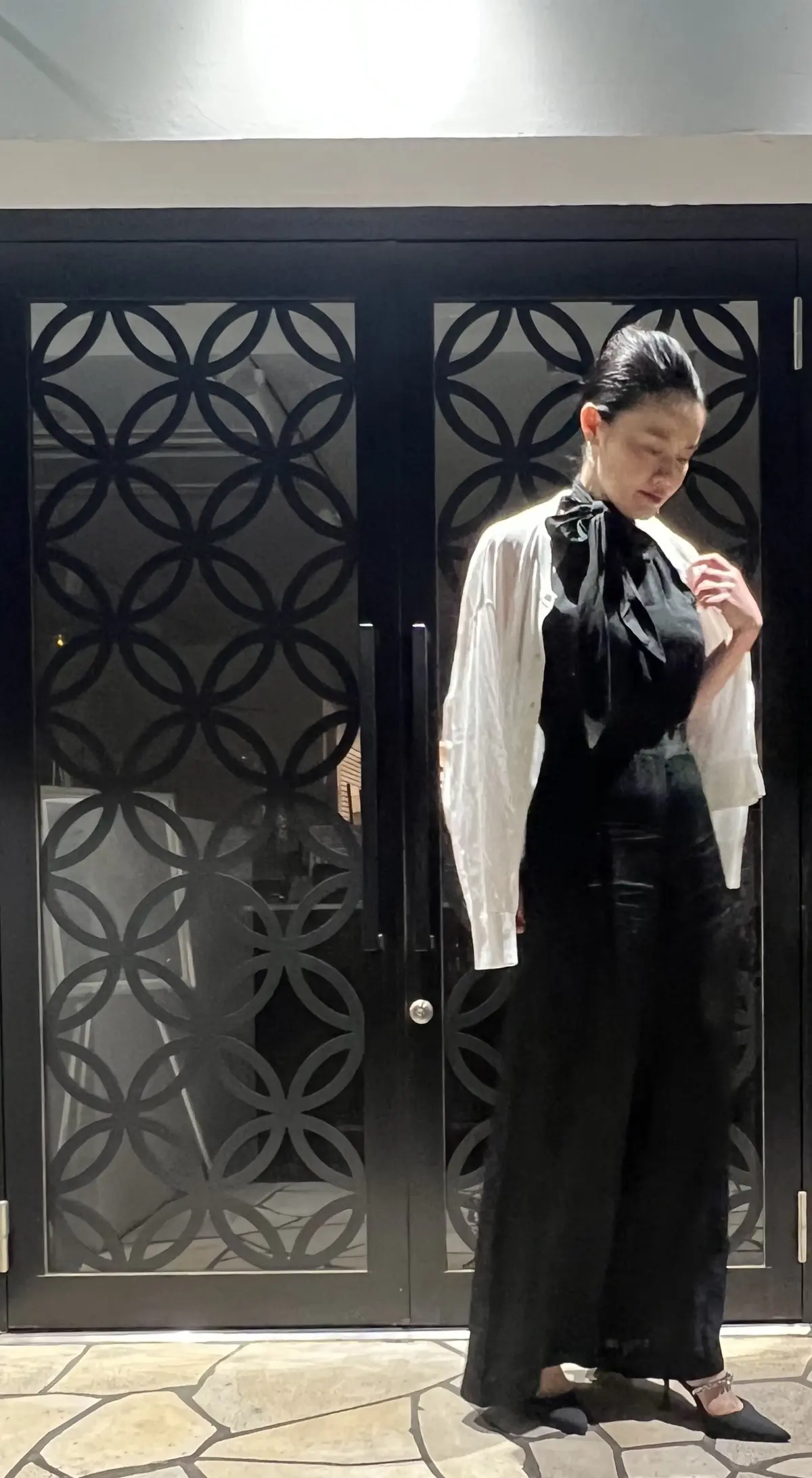 GUのシアーカーディガン☆モノトーンコーの画像_3