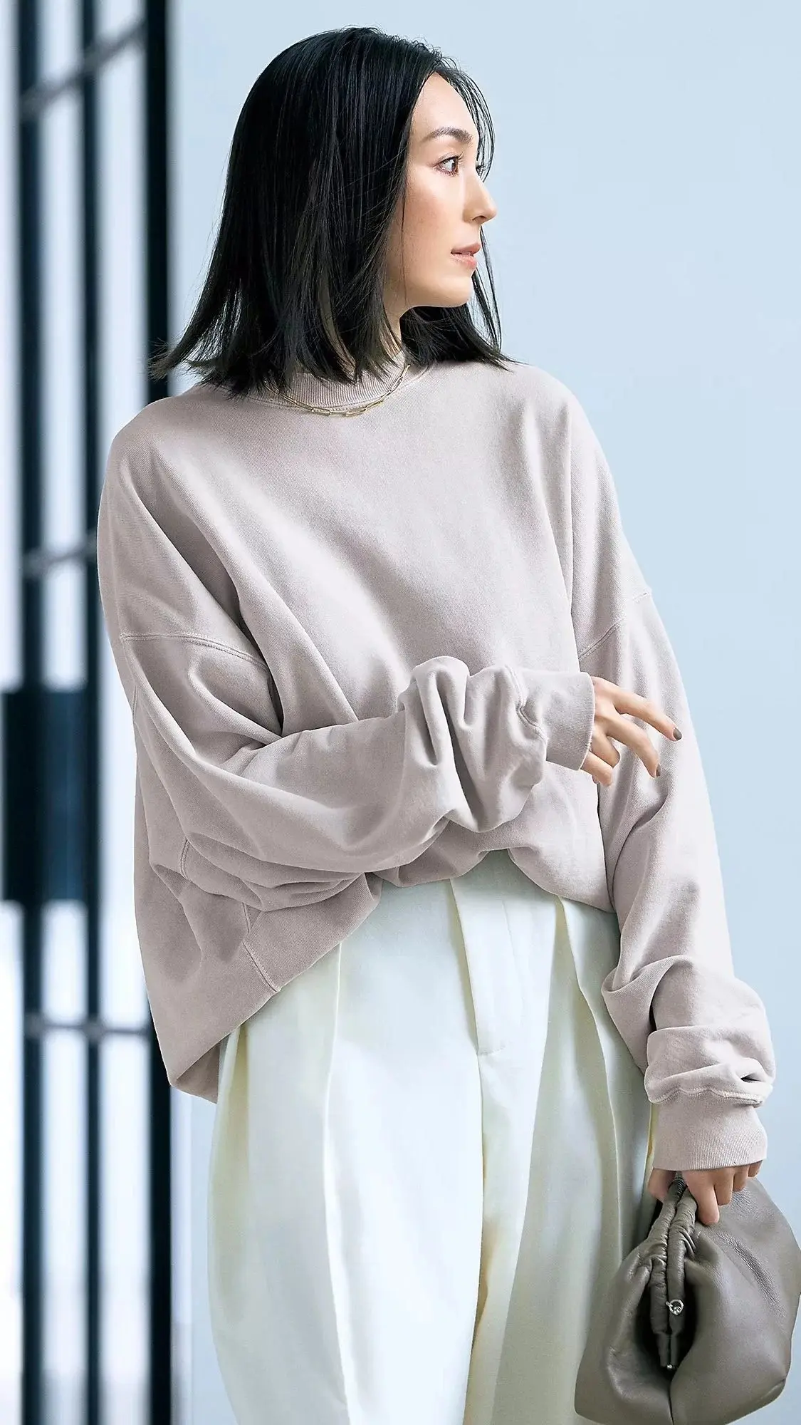 着心地もシルエットも極上な【50代 理想の画像_15