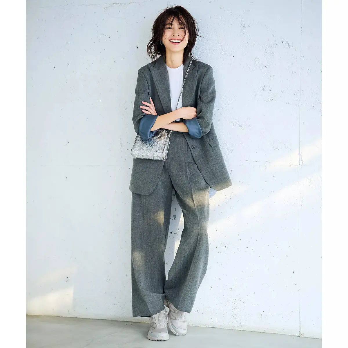 きれいめ派のおしゃれに効く！ 白スニーカの画像_4