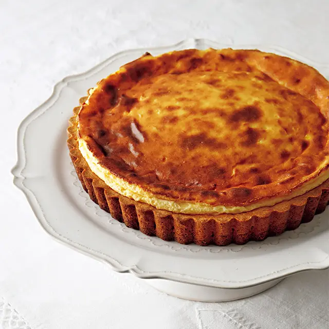 相原一吉レシピ　伝説のチーズケーキ　タルト・オ・フロマージュ