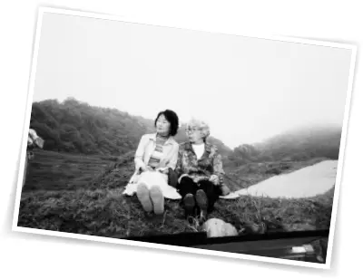 母・あぐりさんと