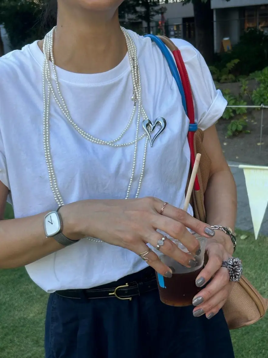 アクセでプチプラコーデを高見えコーデに格の画像_1