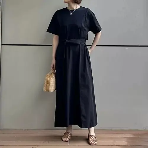 【50代 ワンピース】初夏の大人のワンピの画像_18