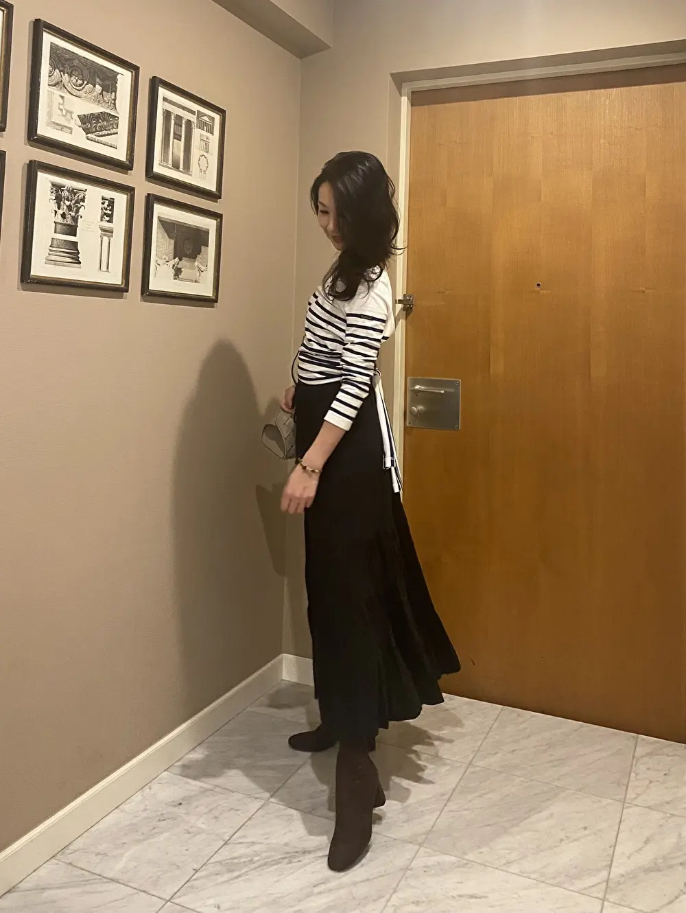 横からも撮ってもらいました笑