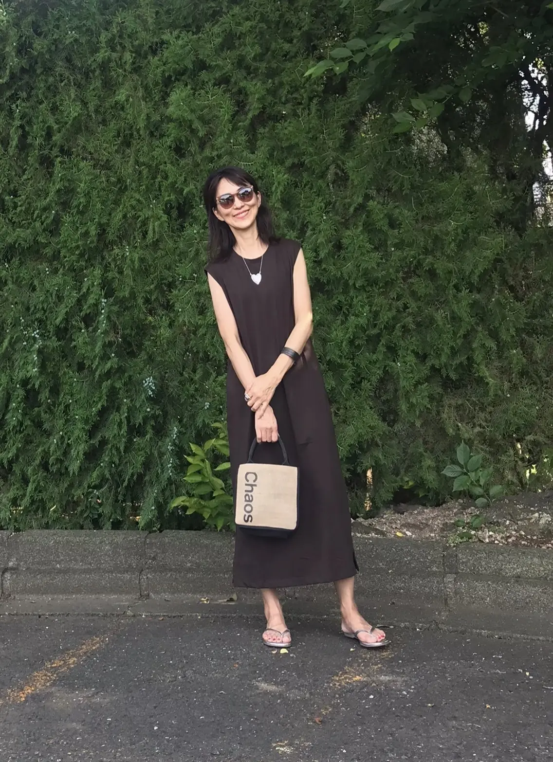 GUのIラインワンピース