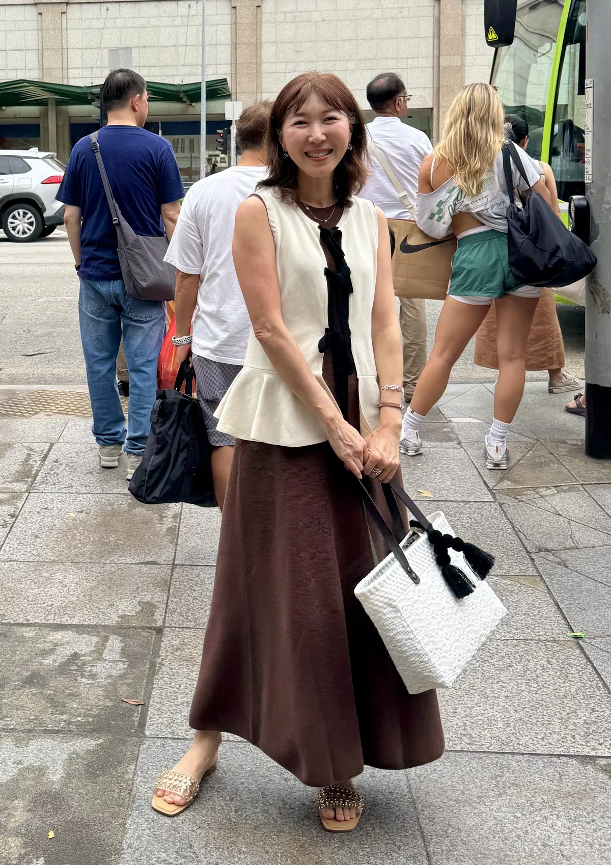 ワンピースコーデ