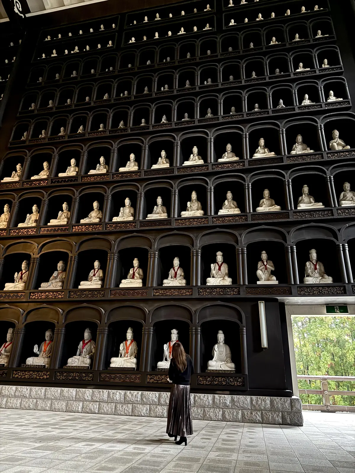 福井県　勝山市　大師山清大寺　越前大仏　五重の塔　福井観光　非日常スポット　観音様　大仏殿