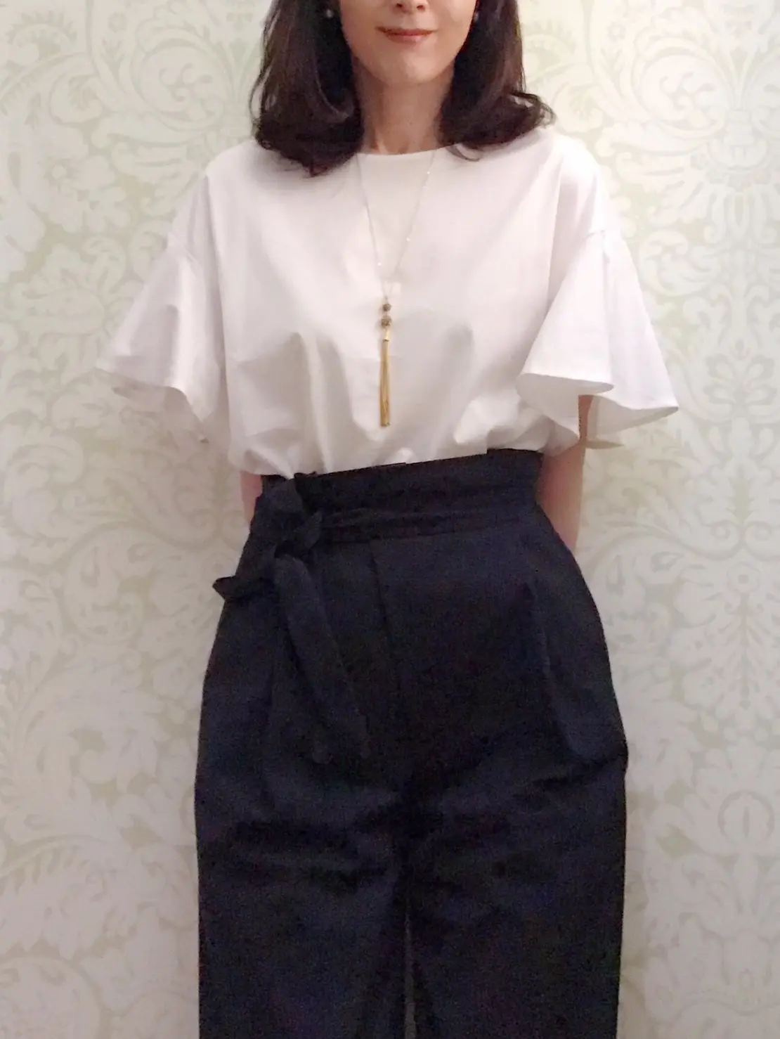 UNIQLOの高見えブラウスの画像_3