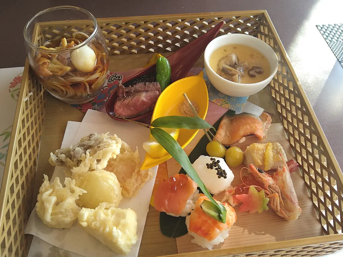 和のアフタヌーンティー