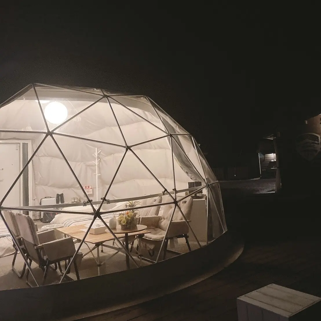 富士山の雄大な景色を眺めながらグランピンの画像_6