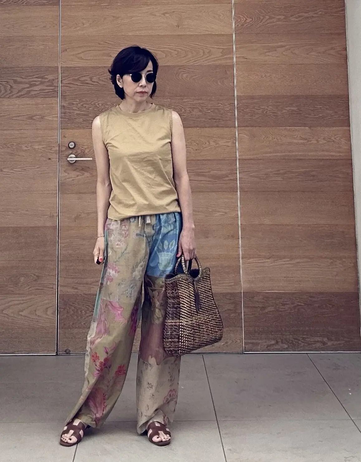 薄着の季節に活躍する柄パンツ@ZARA♡の画像_3